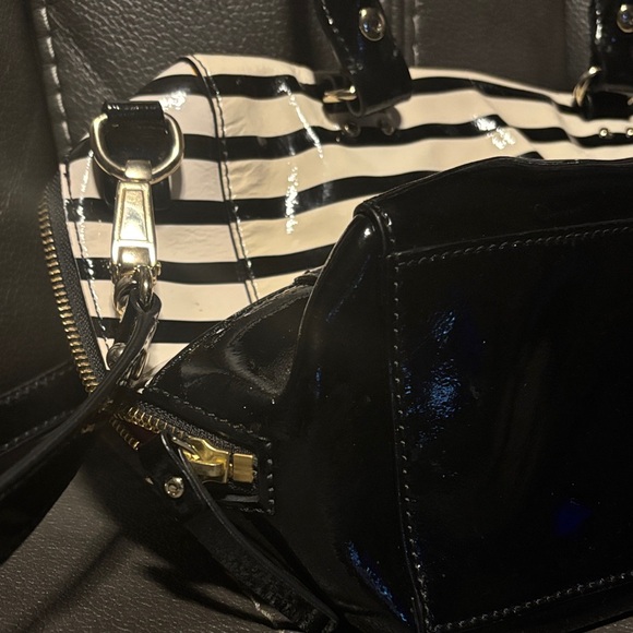 Kate Spade Wellesley Alessa Patent Leather Two Way Satchel Bag
